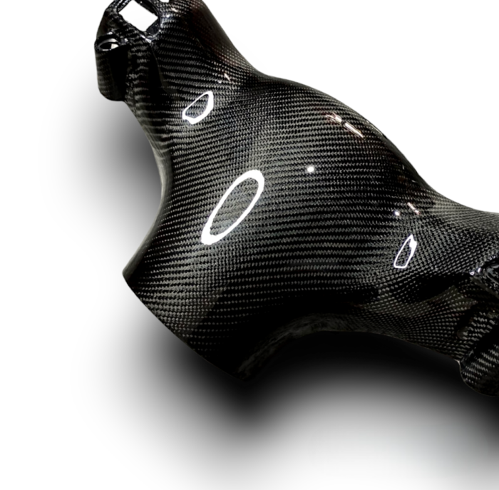 Piaggio Zip Geweven Carbon Stuurkappen - Afbeelding 2