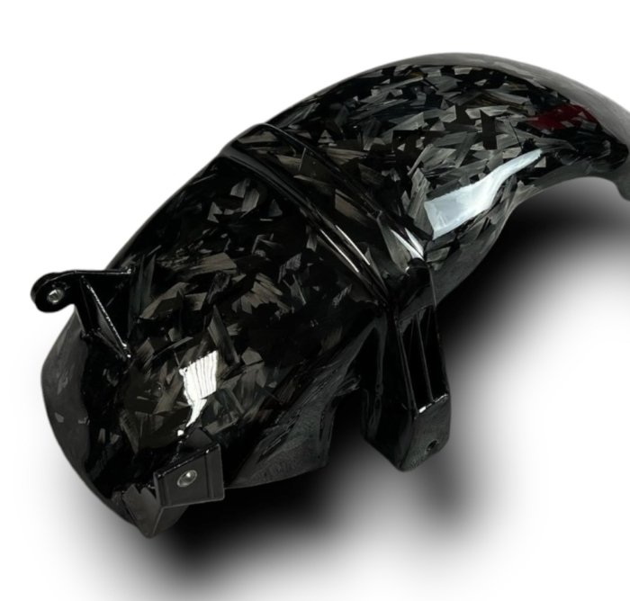Forged Carbon Achterspatbord (over wiel) Vespa Sprint/Primavera - Afbeelding 2