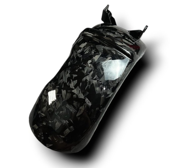 Forged Carbon Achterspatbord (over wiel) Vespa Sprint/Primavera