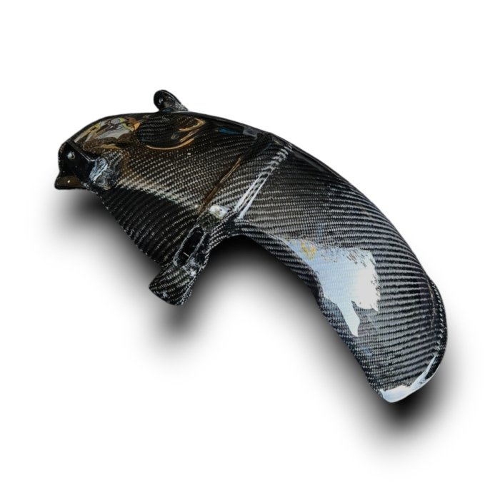 Piaggio Zip Geweven Carbon Achterspatbord over wiel