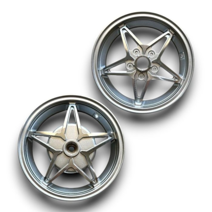 Velgenset 12 inch RACEBOY NINJA STAR Vespa Sprint/Primavera/Piaggio Zip h2o - Afbeelding 6