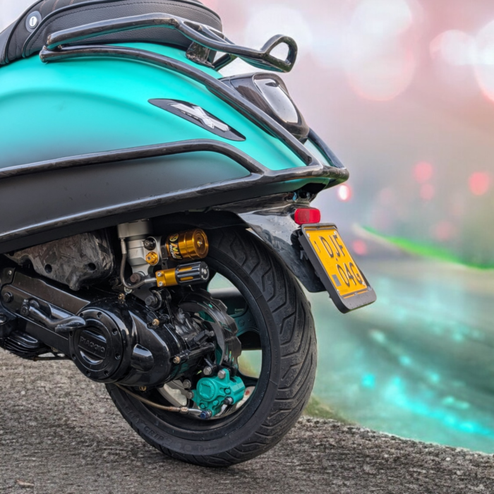 VESPA ACHTERREMSCHIJFSET met BREMBO DOUBLE DISC SPRINT/PRIMAVERA BREMBO/LUIGY - Afbeelding 2