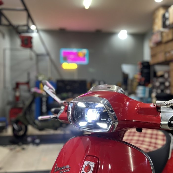 XCSE koplamp Unit 101 lamp Vespa Sprint/Primavera - Afbeelding 3