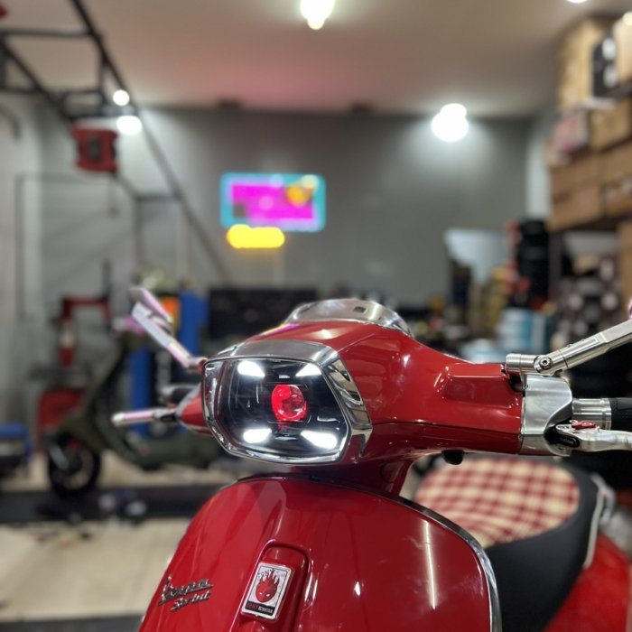 XCSE koplamp Unit 101 lamp Vespa Sprint/Primavera - Afbeelding 2