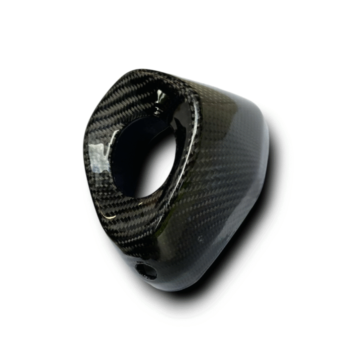 Geweven Carbon Akrapovic Uitlaatkap/eindkap Piaggio Zip/Vespa
