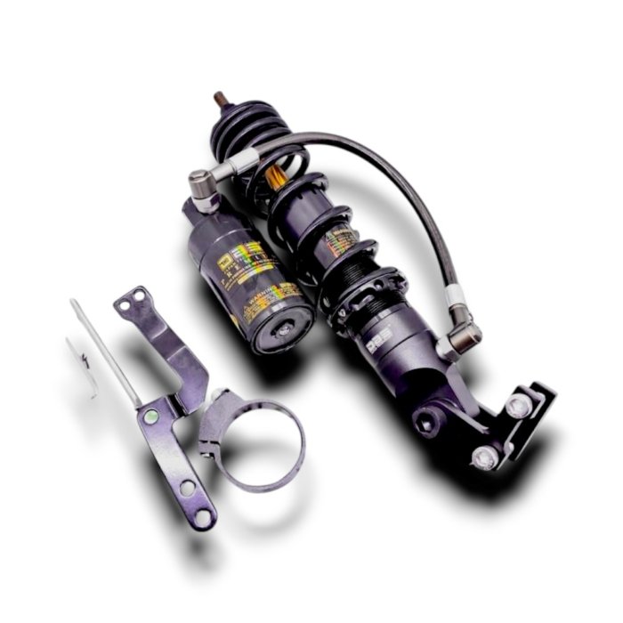 Floating Tank Schokbreker Vespa/Zip 2v/3v/4v Ohlins Look - Afbeelding 4