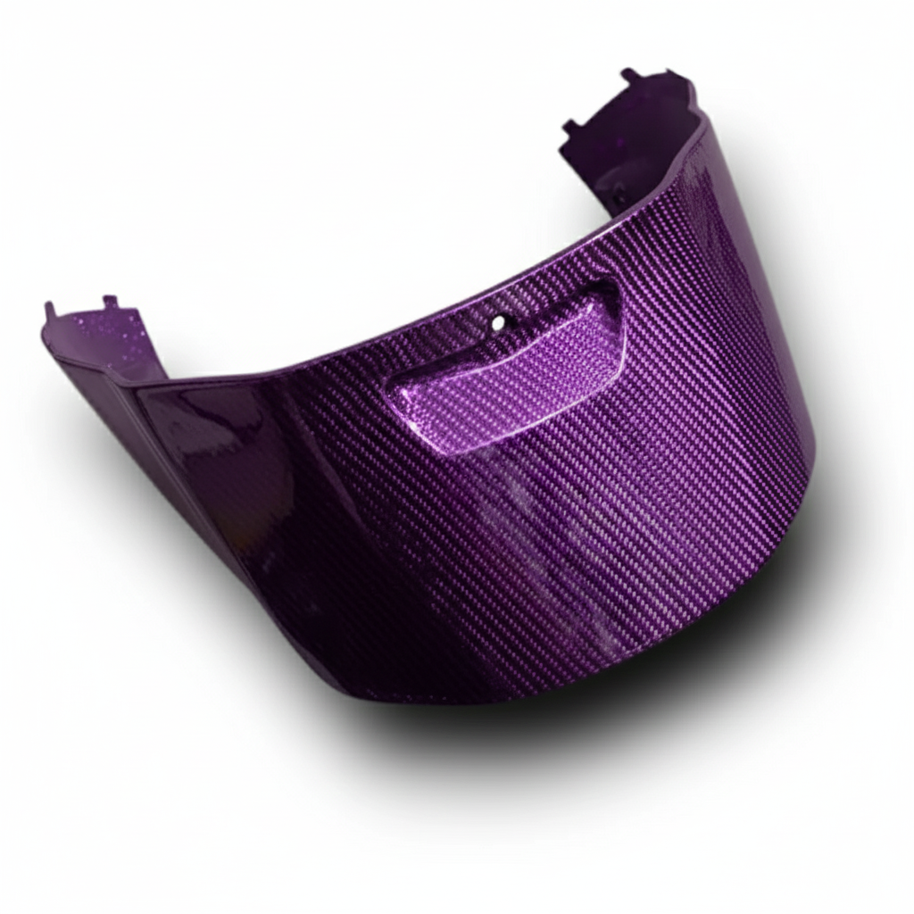 Piaggio Zip Custom Kleur Geweven Carbon SP bougiekap