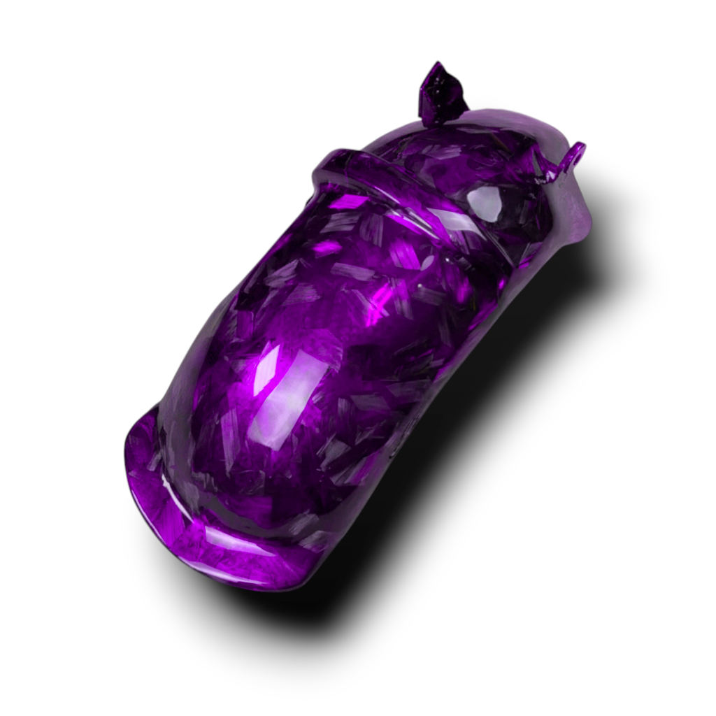 Piaggio ZIP Custom kleur Forged Carbon achterspatbord (over wiel)