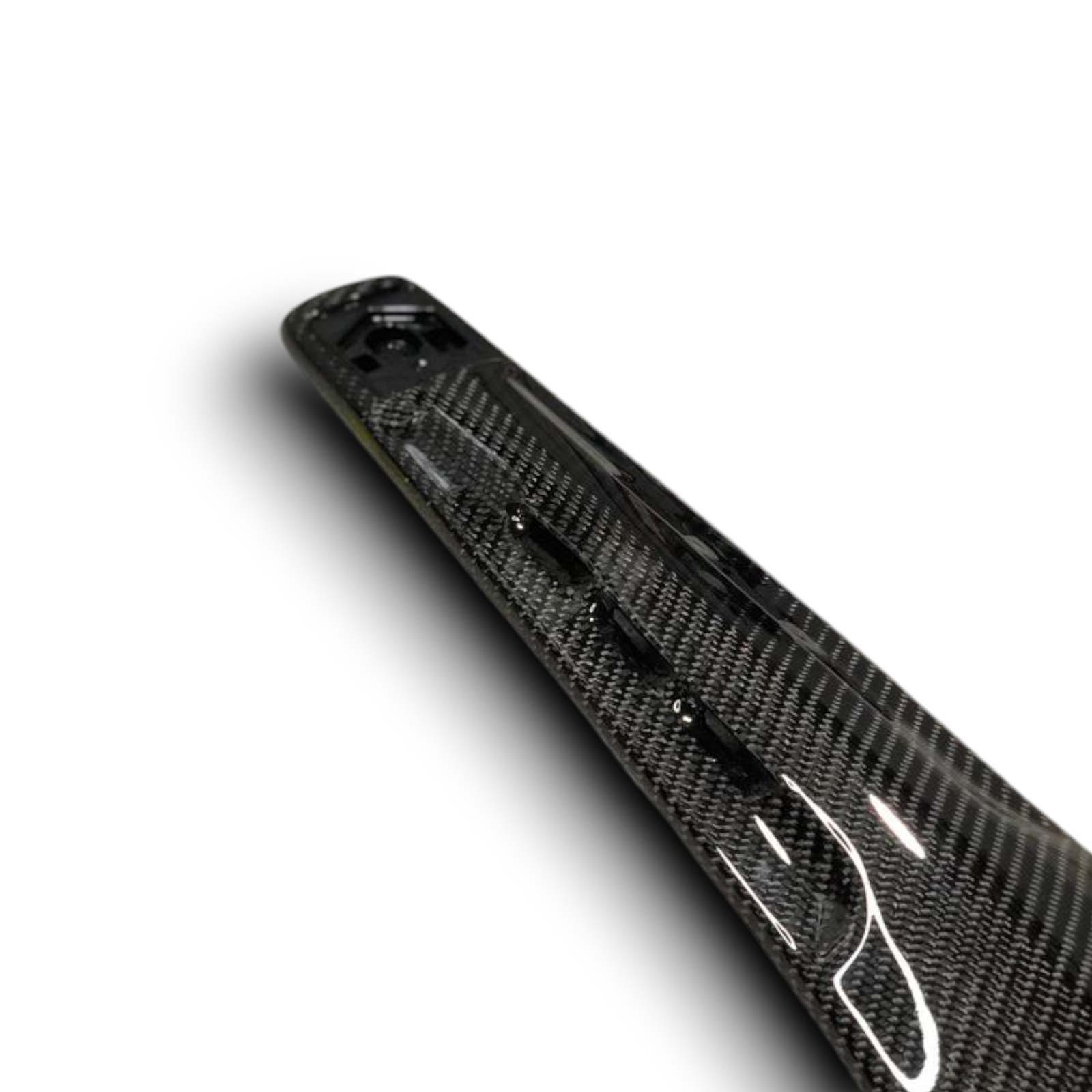 Geweven Carbon Claxonneus Indo style 1.0 Vespa Sprint/primavera - Afbeelding 2