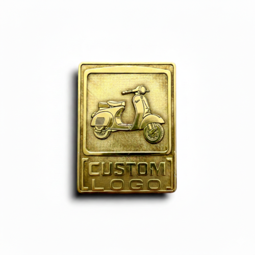 opmaat gemaakte Goude Vespa Embleem