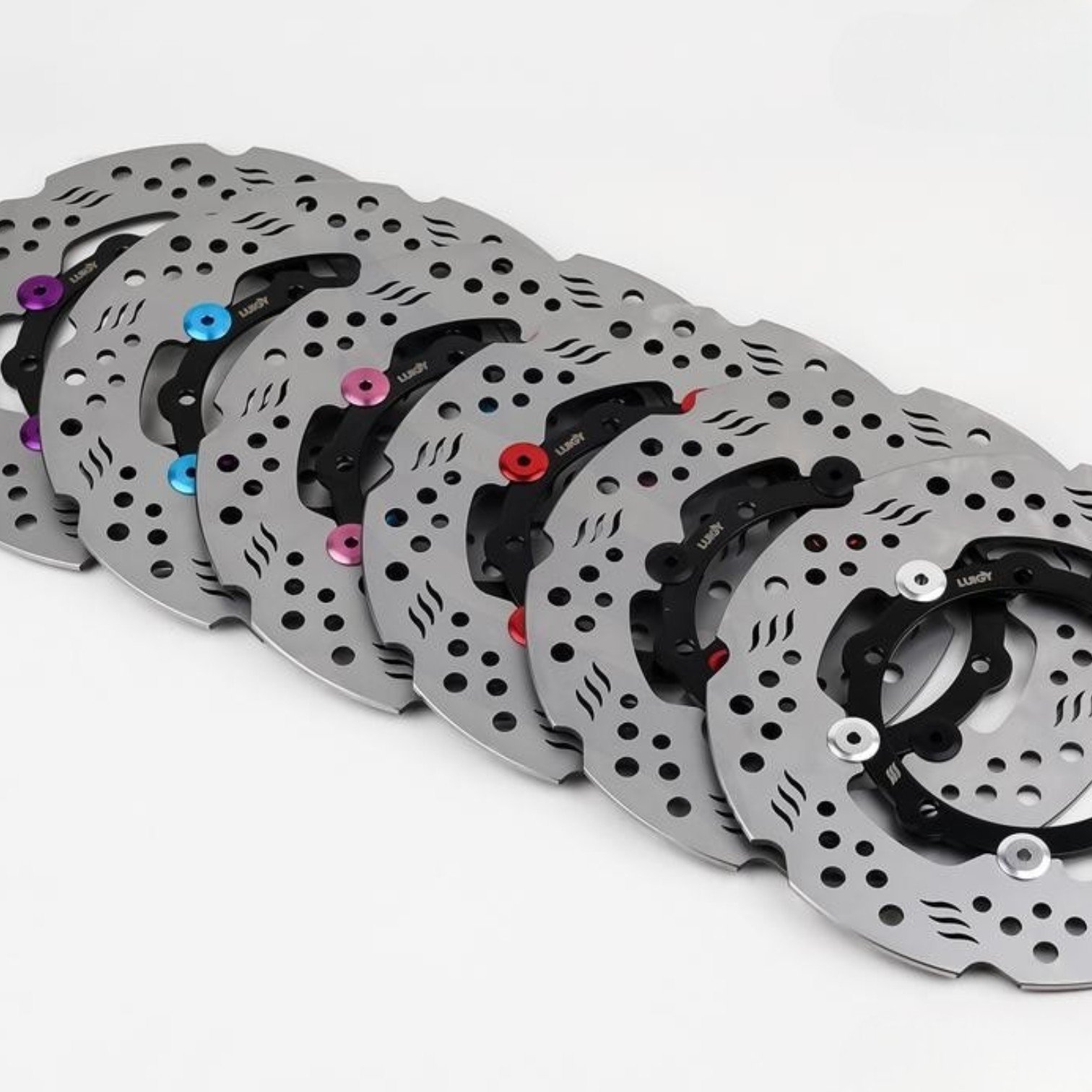 Luigy remschijf V2 Ø215MM 5 gaten Vespa Sprint/Primavera/S/LX/Piaggio ZIP SP - Afbeelding 4