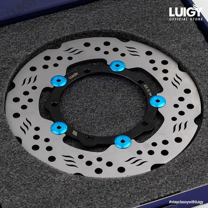 Luigy remschijf V2 Ø215MM 5 gaten Vespa Sprint/Primavera/S/LX/Piaggio ZIP SP - Afbeelding 2