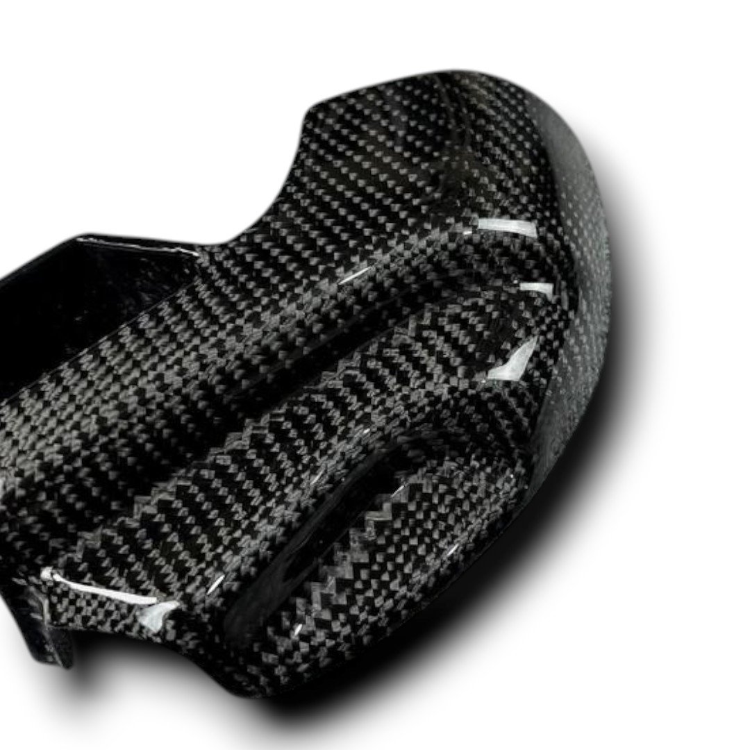 Carbon fiber/Forged Carbon Luchthapper voor schijfrem Vespa Sprint, Primavera, GTS, LX, S, Piaggio Zip - Afbeelding 2